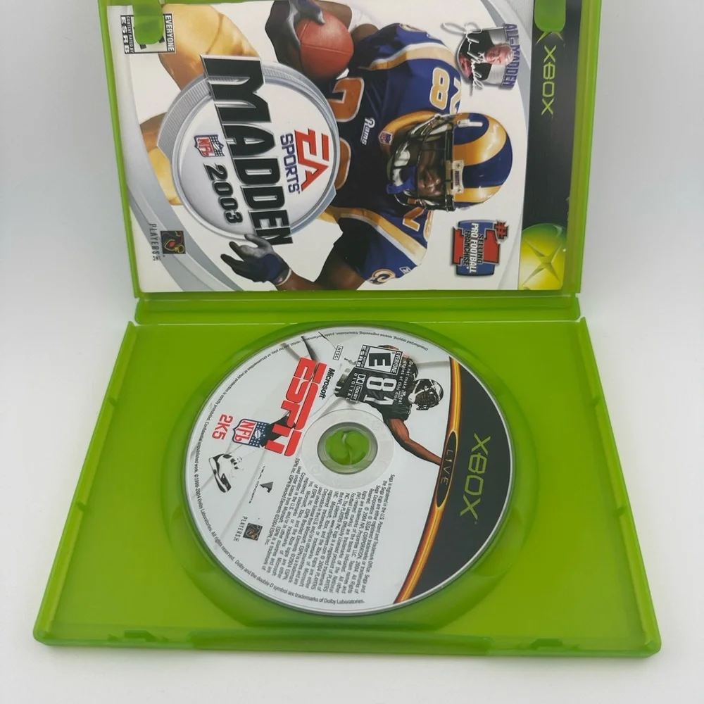 Microsoft Xbox Madden NFL 2003 Green Edition